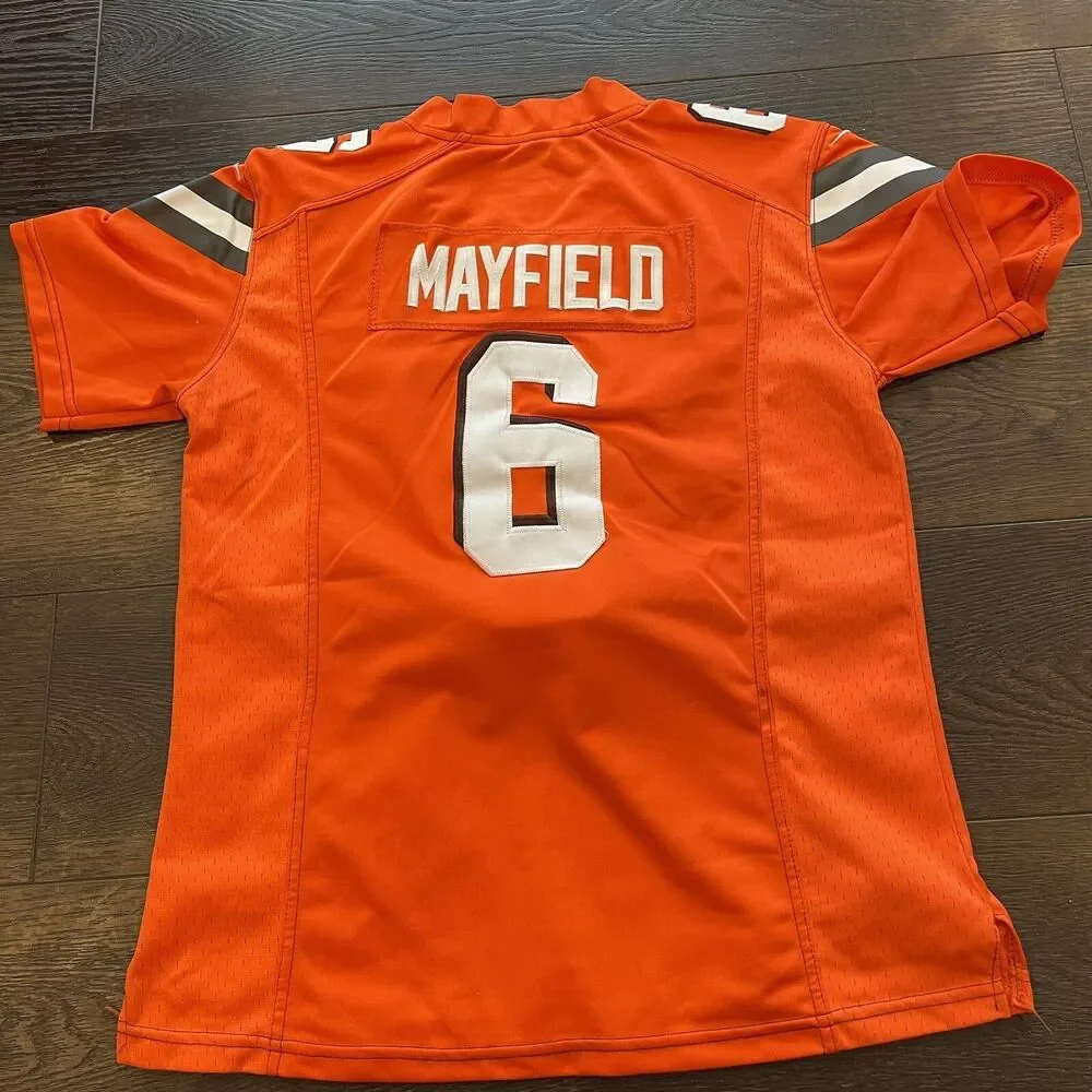 Baker Mayfield Cleveland Browns Jersey Women’s Size Medium Nike On-Field Orange